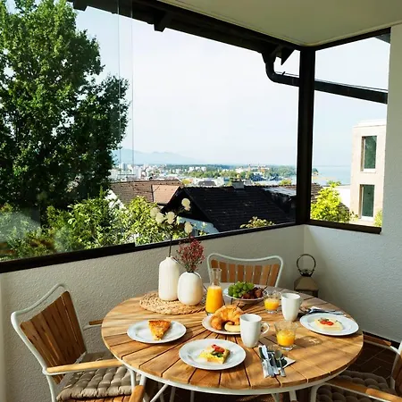 Haus4zimmer - Luxus Mit Blick Ueber Den Bodensee - Mit Garage *